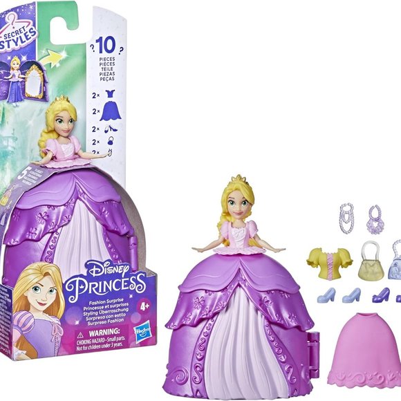 Fashion Surprise Princess Rapunzel 10 pcs ages 4+ great as a cake toper - Picture 11 of 15